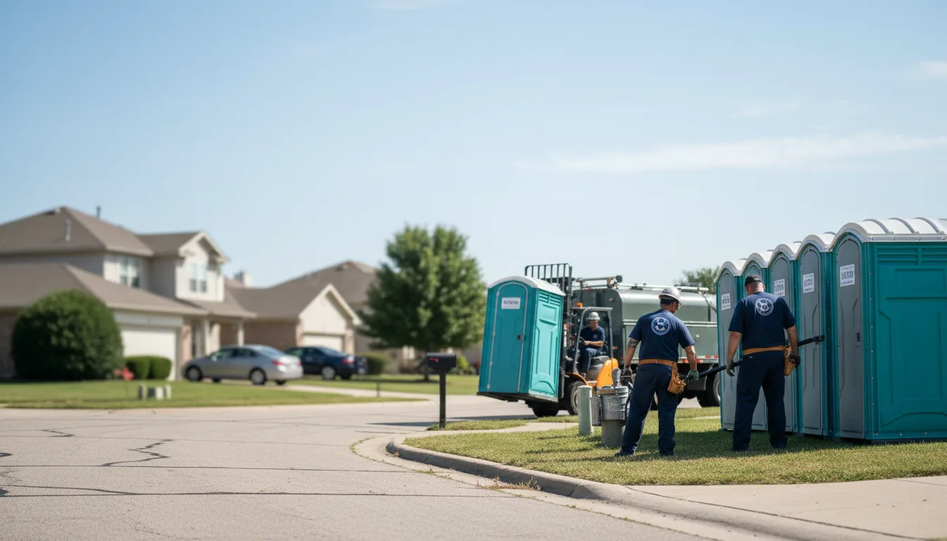 Porta Potty Rental in Quanah, TX near me